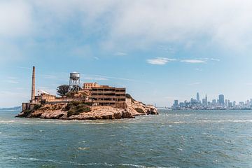 Alcatraz & San Fransisco van Ruben Swart
