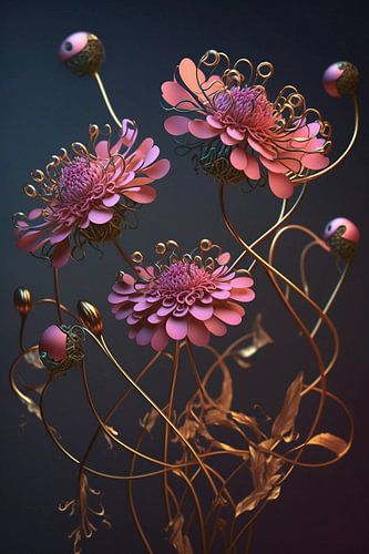 Goldene Laune in Blüte