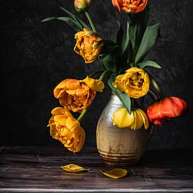 Still Life Tulips by Mariette Kranenburg