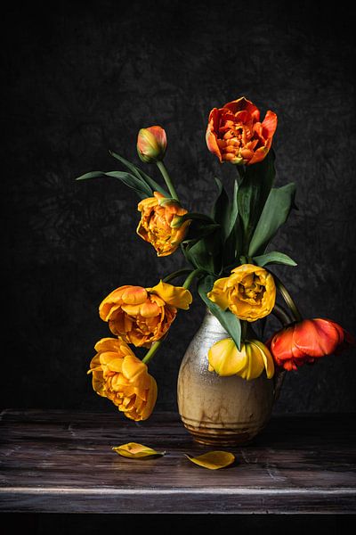 Still Life Tulips by Mariette Kranenburg