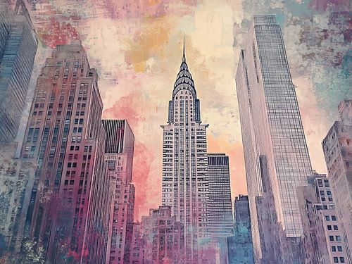 Manhattan's Romantic Skyline