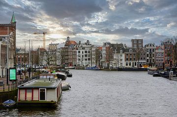 View over the Amstel by Peter Bartelings
