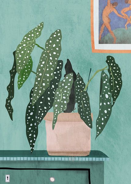 Plant with Delicate Leaves by ThingDesign 