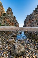 Stones at the Torrent de Pareis