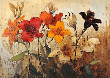 Blumenstrauß von Blikvanger Schilderijen