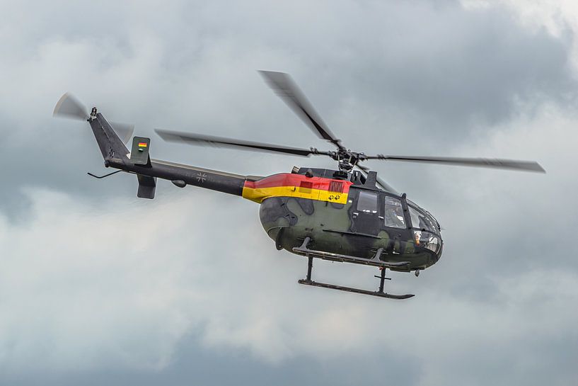 German Bolkow Bo-105. by Jaap van den Berg