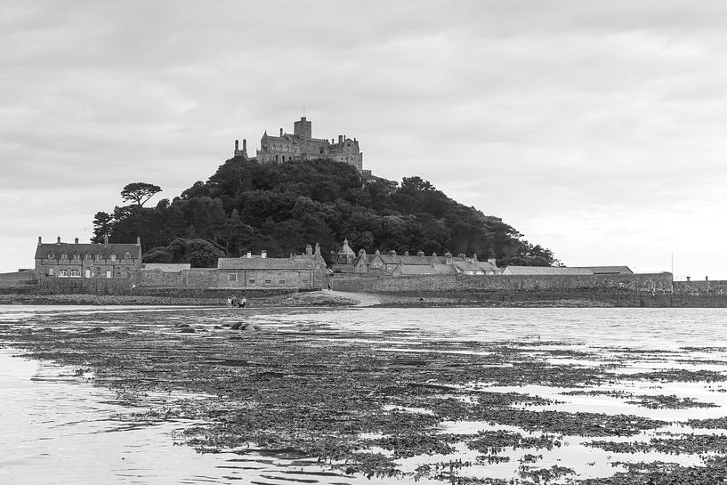 Saint Michael's Mount kasteel in Cornwall, Engeland. van Marcel van den Bos