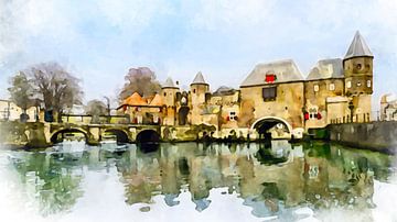 Koppelpoort in Amersfoort, Utrecht. von Danny de Klerk