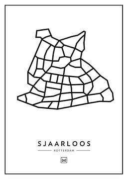 Charlois - Rotterdam van Muurmap - Jouw Favorite stad of wijk aan de muur
