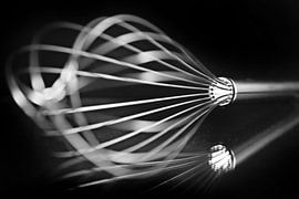 Whisk in black and white by Moody Food & Flower Shop