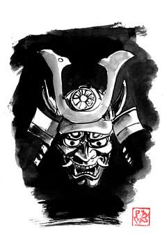 oni masker van Péchane Sumie