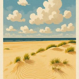 L'immensité façonnée par le vent - la magie des dunes sur Amrum sur Sabine Wagner