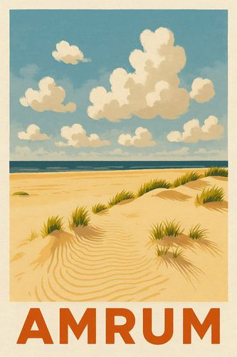 Wind-sculpted expanse - dune magic on Amrum