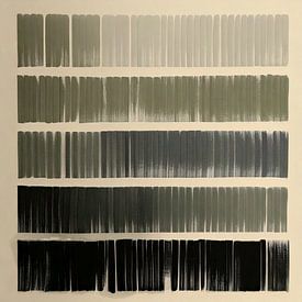 TW Living - MODERN ART - japandi art green by TW living