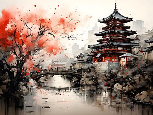 Croquis de Tokyo sur PixelPrestige