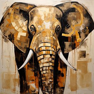Elefant abstrakt