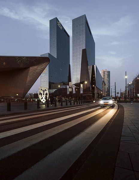 Centraal station Rotterdam - Cityscape wall art van Olivier Bessems Photography