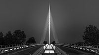 De Harp Brug in zwart-wit van Henk Meijer Photography thumbnail