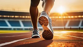Sport met trainers