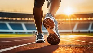 Sport mit Turnschuhe