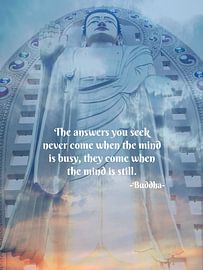 Staand Tibetaans Boedhabeeld von Misja Vermeulen