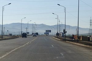 weg in mongolie