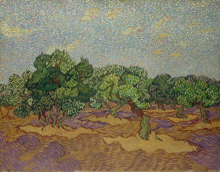 Vincent van Gogh. Landschap van 1000 Schilderijen