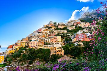 Positano sur la côte amalfitaine sur Ivo de Rooij