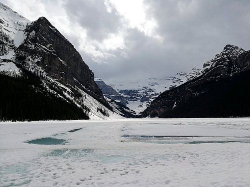 Bevroren Lake Louise