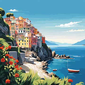 Italienische Riviera von ARTemberaubend