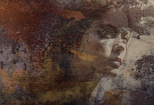 Reflets dans les couches rouillées