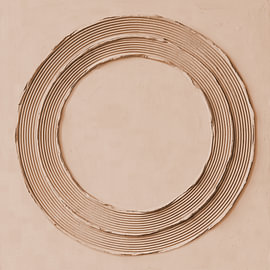 Relief Japandi – Ensō, l’harmonie silencieuse II sur AidasignArt