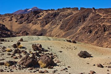 Stones in the lava landscape on Teide by Anja B. Schäfer