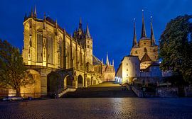 Dom und Severikirche in Erfurt von Rainer Pickhard