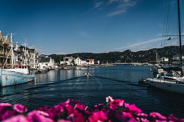 Norwegen | Farsund | Hafen