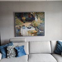 Photo de nos clients: Panneau décoratif - Claude Monet , sur toile