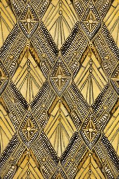 Gele Geometrie van Whale & Sons