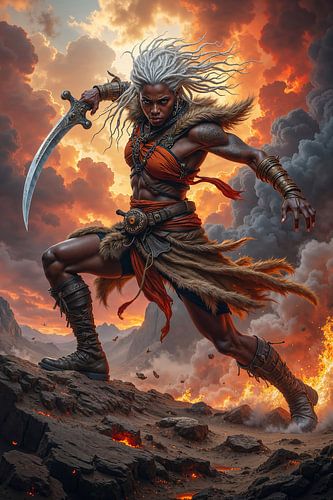 ZARAYA – An African Amazon on a burning battlefield