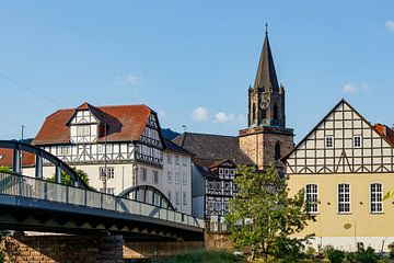 De stad Rotenburg an der Fulda van Roland Brack