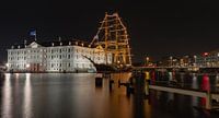 Nachtfotografie - Amsterdam Maritime Museum... von Bert v.d. Kraats Fotografie Miniaturansicht