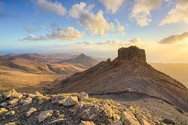 View from Montana Cardon on Fuerteventura