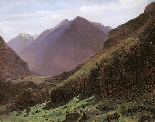 Alexandre Calame ,Bergonderzoek