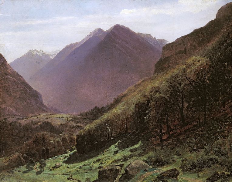 Alexandre Calame,Recherche en montagne par finemasterpiece
