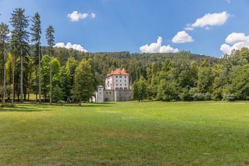 Château de Sneznik, Slovénie sur Russcher Tekst & Beeld
