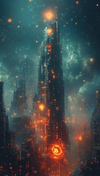 BITCOIN-TURM von Lufy