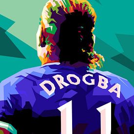 La légende africaine, best-seller en pop art Wpap sur miru arts