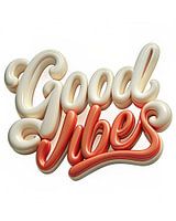 Good Vibes Cream & Orange