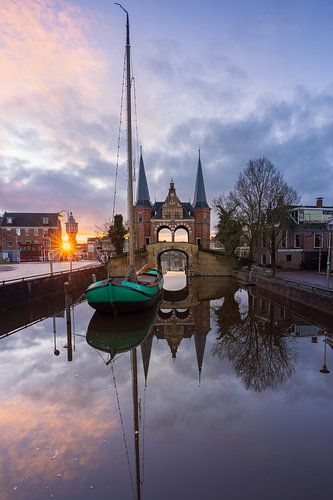 The Waterpoort in Sneek - Fresh Reflections and Sun Star