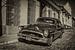 Oldtimer auto in de straten van Havana, Cuba van Original Mostert Photography