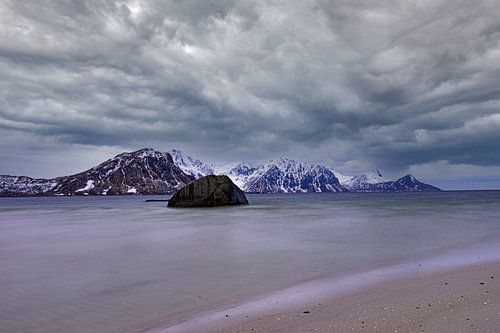 Strand op de Lofoten